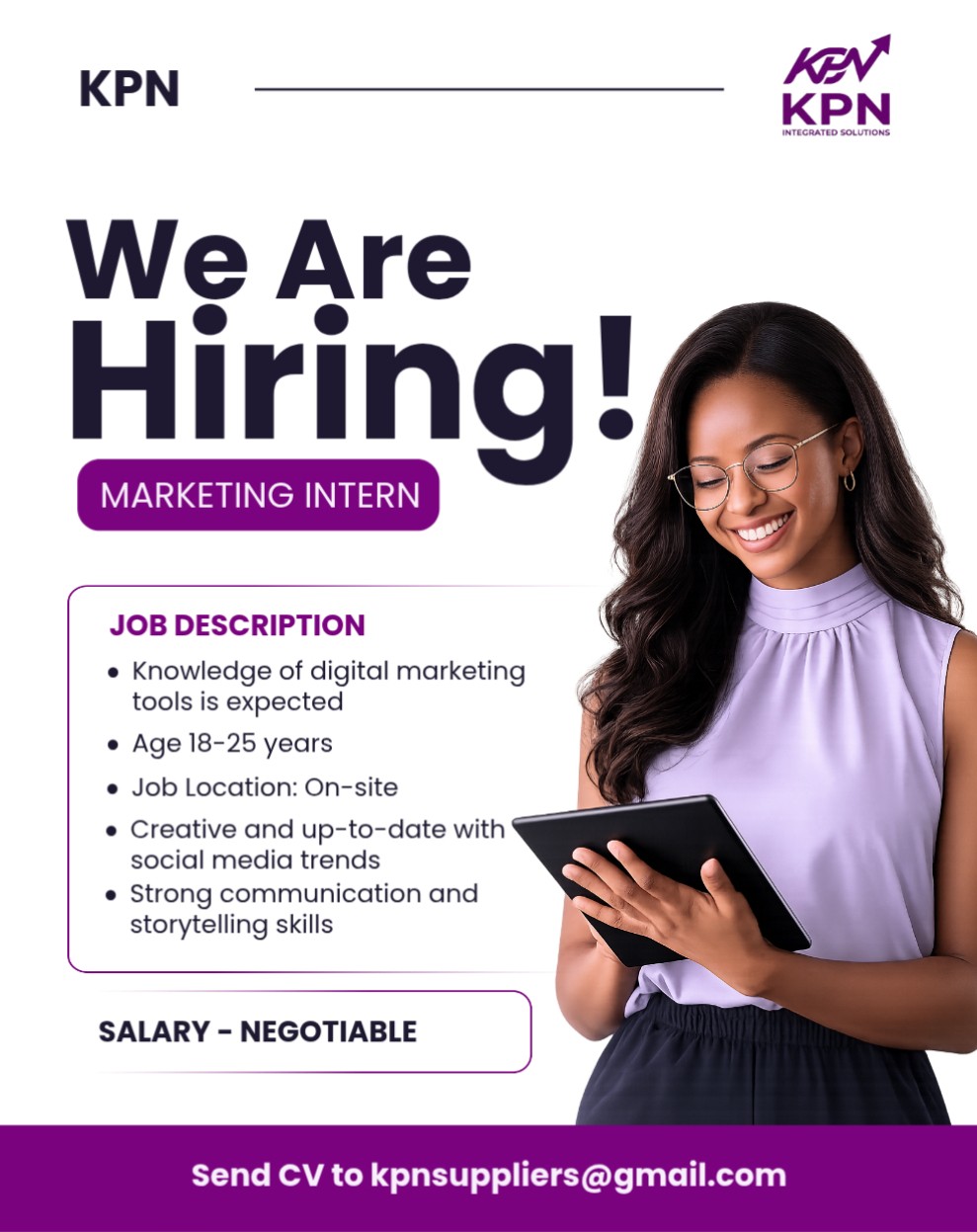 Marketing Internship Hiring
